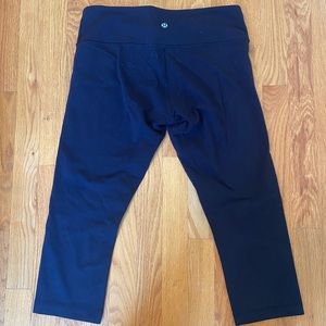 Lululemon cropped wunder under leggings